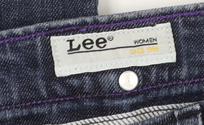 Womens UK Size 26 Lee Slim Fit Skinny Blue Jeans