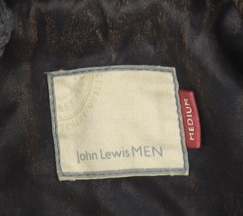 Mens UK Size M John Lewis Brown Field Jacket