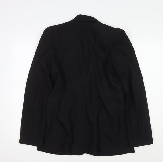 ASOS Women's Black Blazer UK 12, Business, Classic Fit