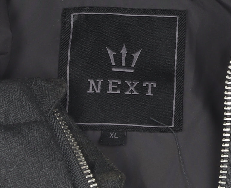 Mens UK Size XL NEXT Grey Puffer Jacket