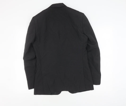 Mens UK Size 36 Unknown Regular Black Suit Jacket