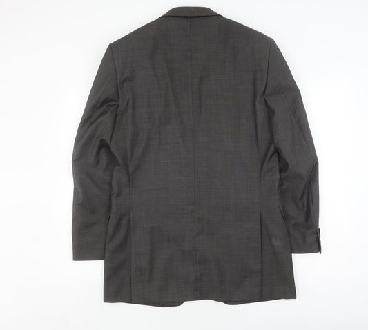 Mens UK Size 38 Marks and Spencer Regular Grey Suit Jacket