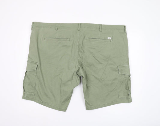 Jack & Jones Men's Green Cargo Shorts Size 52