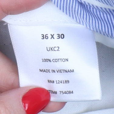 Kirkland Signature Men's Beige Chino Trousers, Size 36