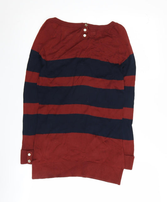 Womens UK Size 12 Warehouse Multicoloured Pullover Jumper