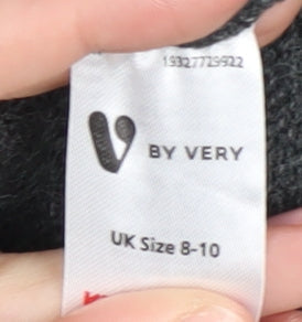 Womens UK Size 8 V by Very Grey Cardigan Jumper
