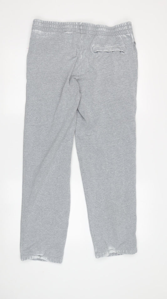 Nike Men's Grey Sweatpants S Regular Fit
