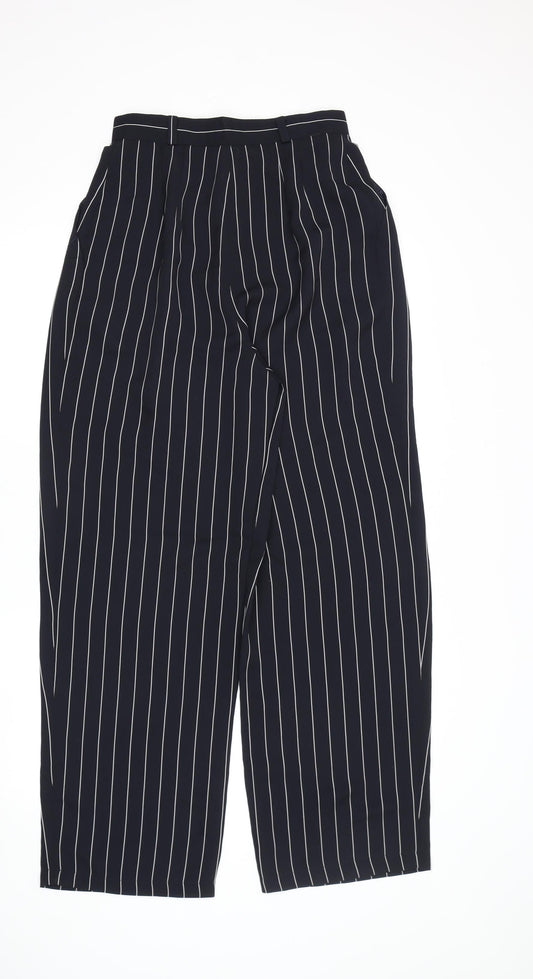 Womens UK Size 10 Debenhams Regular Fit BusinessCasual Black Trousers