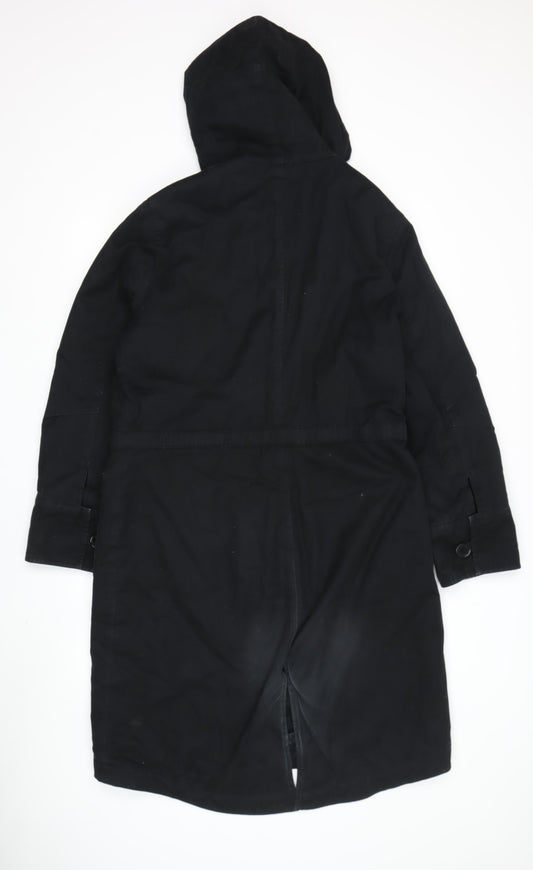 Rocha John Rocha Women's Black Parka Coat Size 14