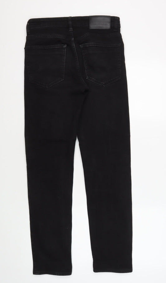 Ben Sherman Men's Black Slim Fit Jeans, Size 30