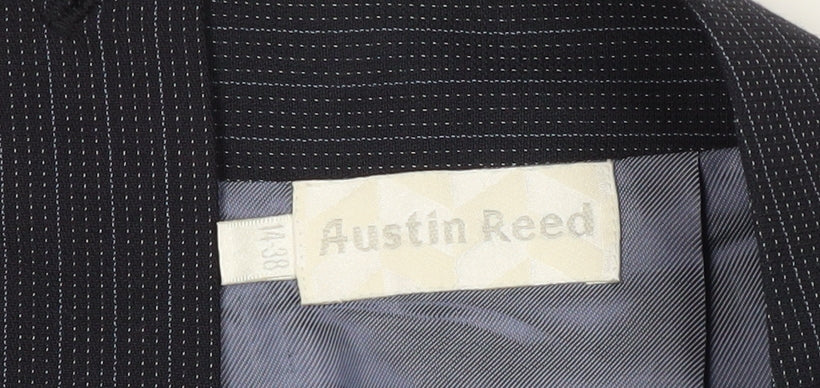 Austin Reed Women's Black Striped Pencil Skirt 14