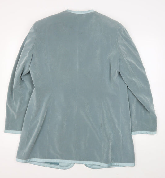 Jacques Vert Women's Blue Suit Jacket, Size 14, Lined