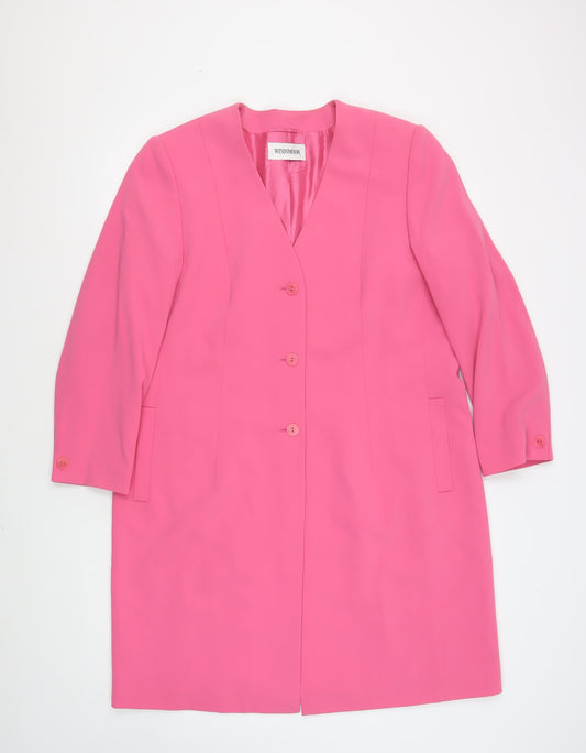 Womens UK Size 16 Windsmoor Regular Pink Suit Jacket