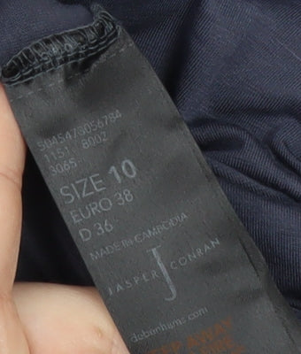 Jasper Conran Women's Blue Dolman Sleeve Blouse, Size 10