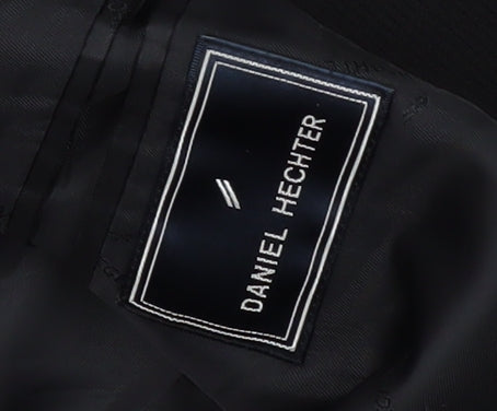 Mens UK Size 38 Daniel Hechter Regular Black Suit Jacket