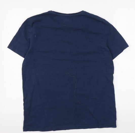 Superman Men's Blue M Graphic T-Shirt