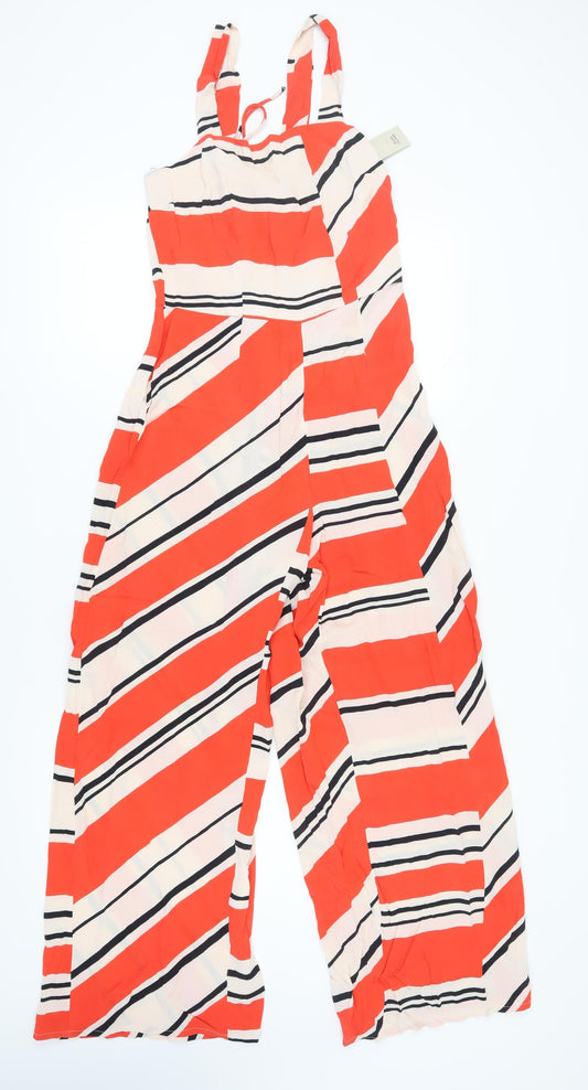 Womens UK Size 8 River Island One-Piece Multicoloured Jumpsuit
