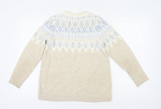 GAP Womens Beige XS Pullover Jumper