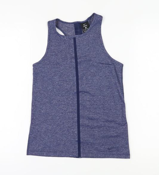 Womens UK Size XS Nike Blue Gym & Training Tank