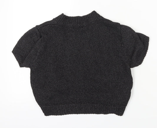 Womens UK Size 14 NEXT Black Cardigan Jumper