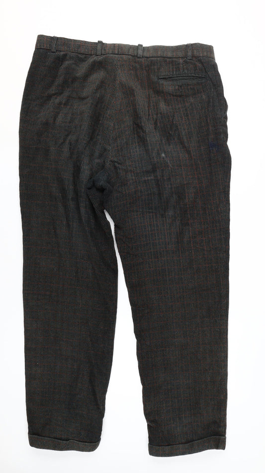 Marks and Spencer Men's Brown Corduroy Trousers 40