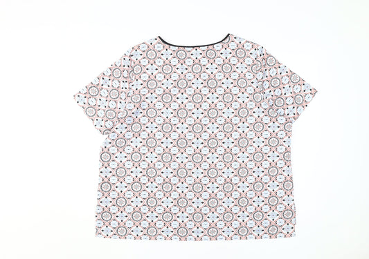 Womens UK Size 22 Marks and Spencer Multicoloured T-Shirt