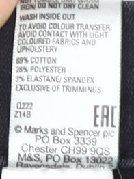 M&S Women's Black Slim Jegging Jeans Size 12