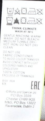 Marks and Spencer Men's Black Straight Jeans