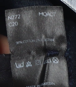 V by Very Women's Blue Skinny Jeans Size 31