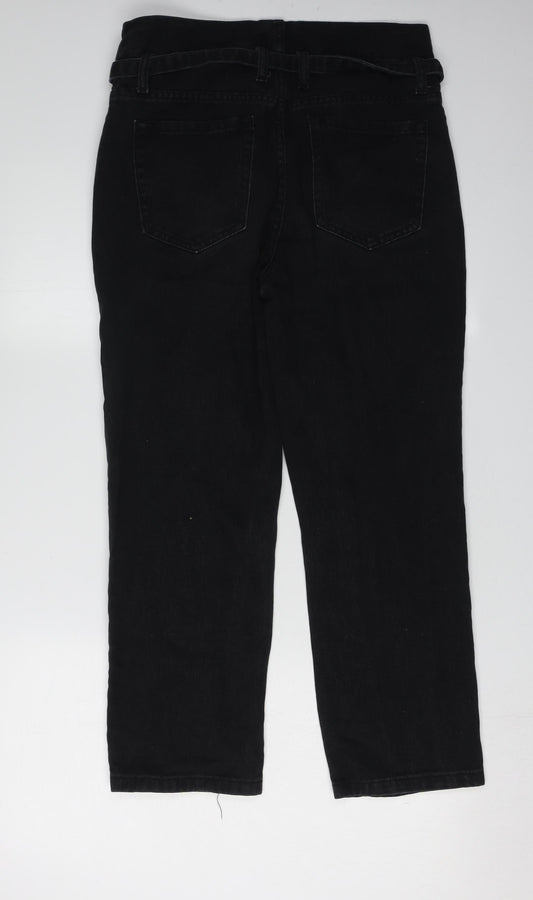 Redial Women's Black Straight Jeans Size 8