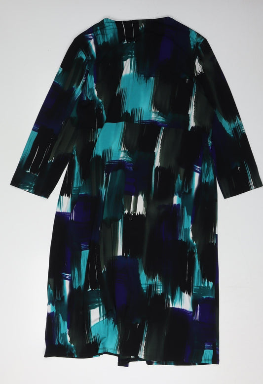 CC Women's Multicoloured Wrap Dress XL