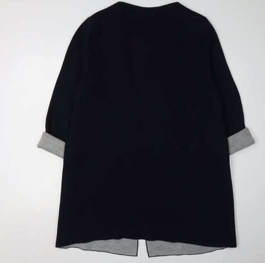 Womens UK Size L Wallis Black Cardigan Jumper
