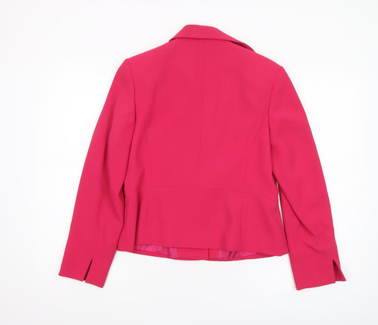 Berkertex Women's Pink Blazer, Size 12, Lined Classic Fit