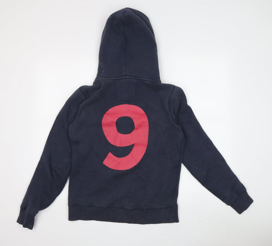 Womens UK Size 8 Jack Wills Blue Pullover Hoodie