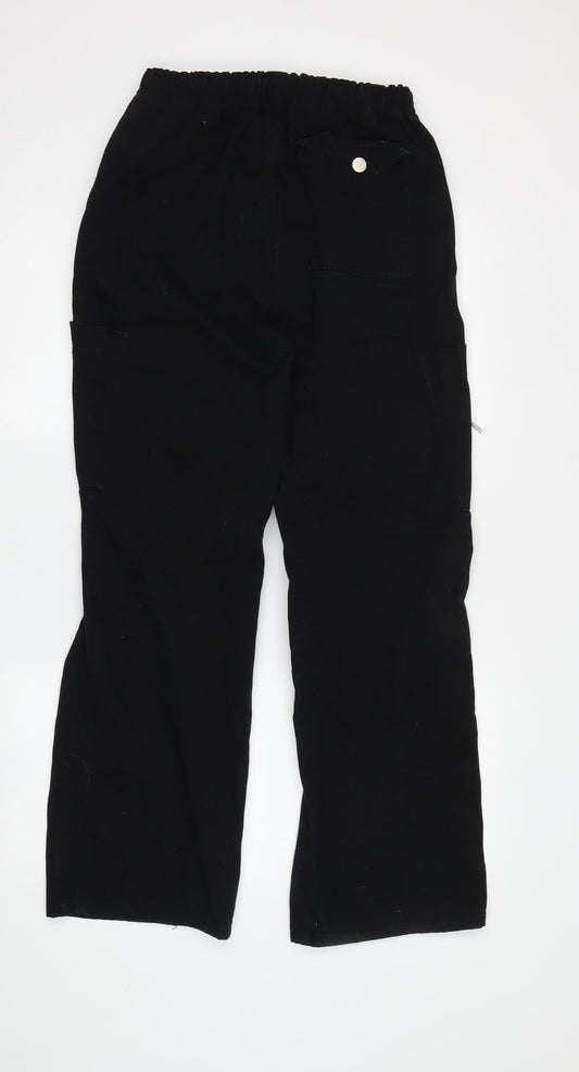 Cider Women's Black Cargo Trousers S Casual