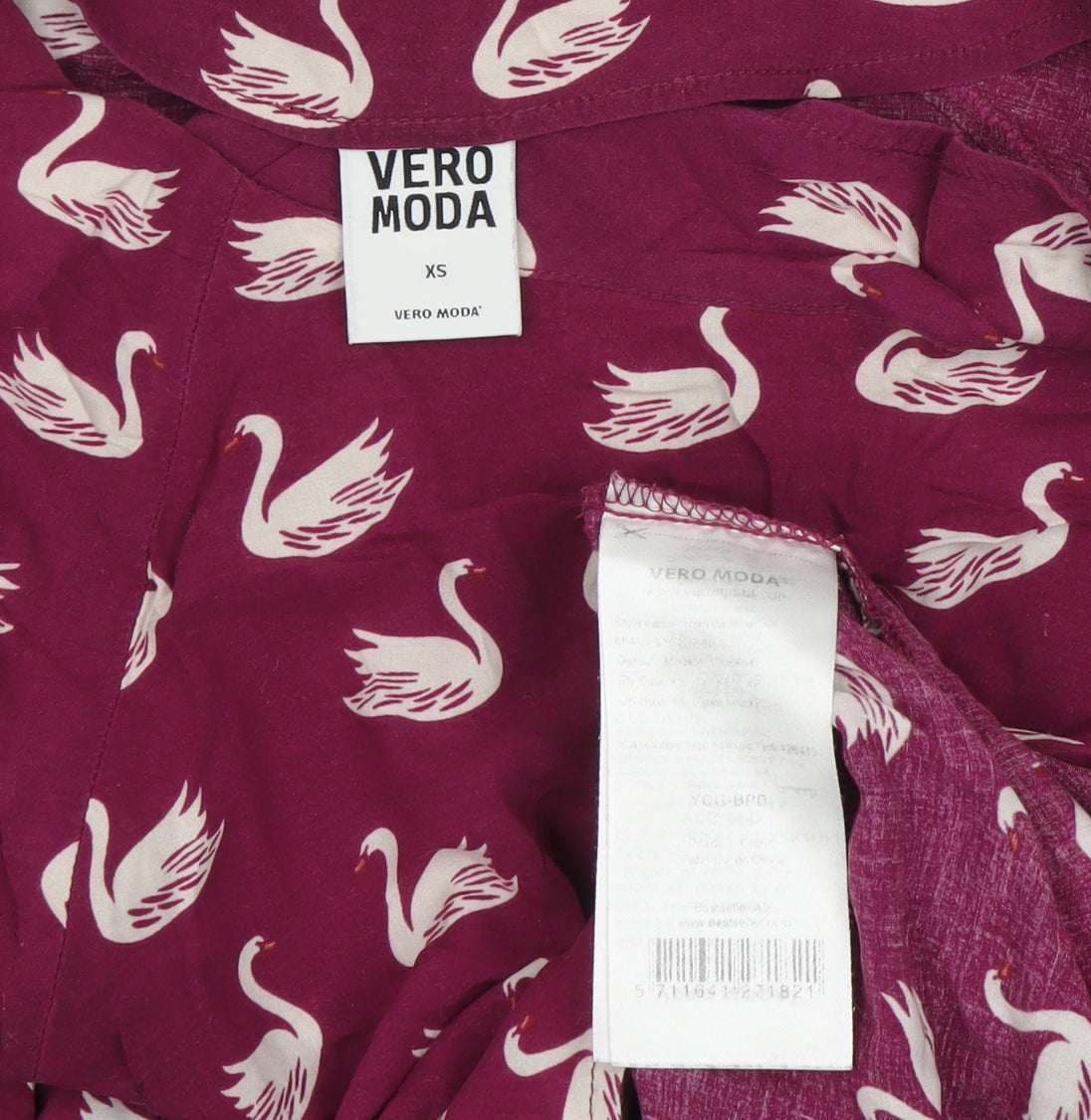 Womens UK Size XS VERO MODA Multicoloured T-Shirt