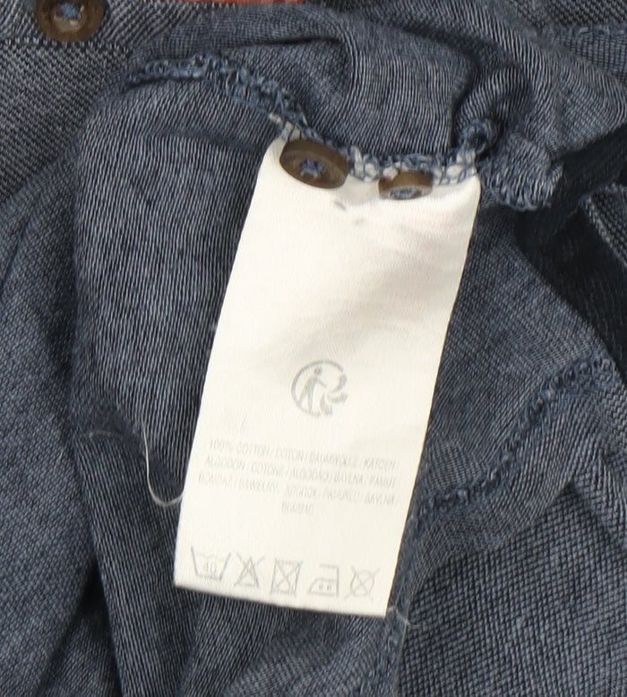 Kensington Eastside Men's Blue Polo, Size L, Casual Wear