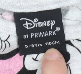 Disney Minnie Mouse Girls Multicoloured Long Sleeve T-Shirt 5-6 Years