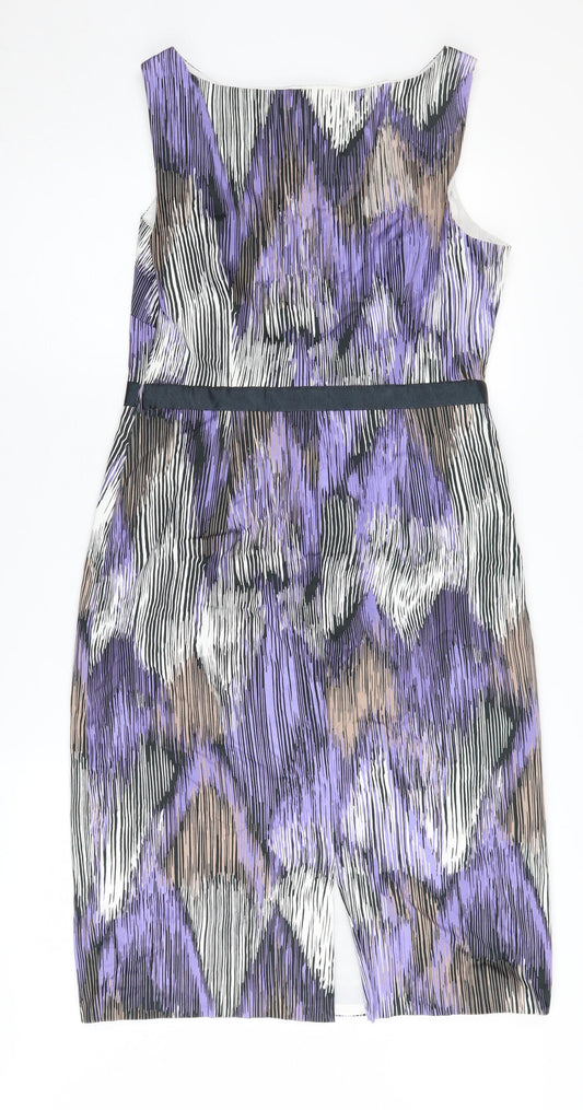 Coast Women's Multicoloured Sheath Dress Size 12