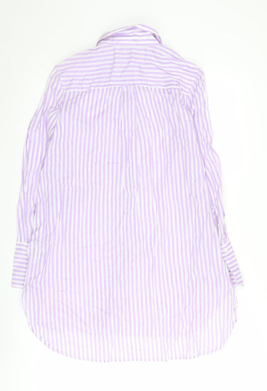 Womens UK Size 6 Marks and Spencer Multicoloured Basic Button-Up
