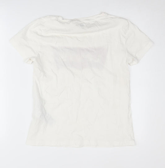 Levi's Men's Unisex White Logo T-Shirt Size S