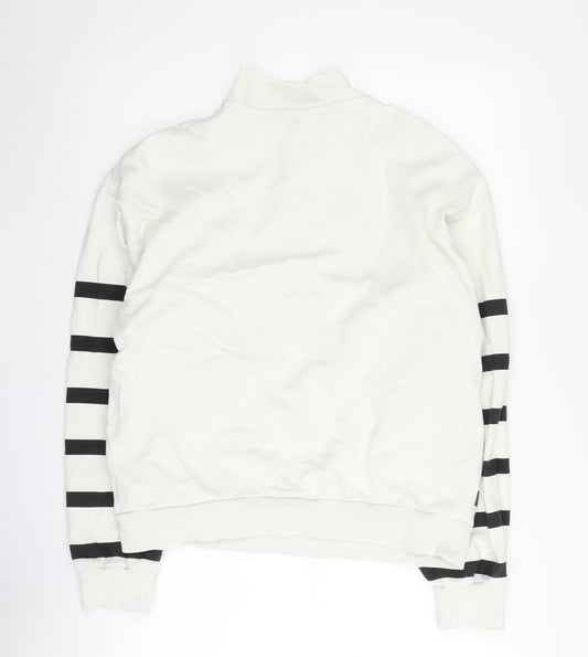 Womens UK Size 6 ASOS Design Ivory Pullover Sweatshirt