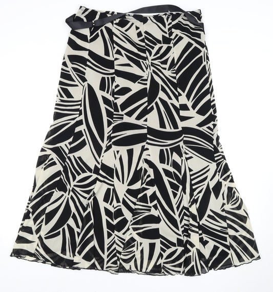 Marks and Spencer Women's Black Pleated Skirt Set, Size 14