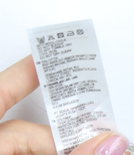 Mantaray Men's Beige V-Neck Pullover Jumper S