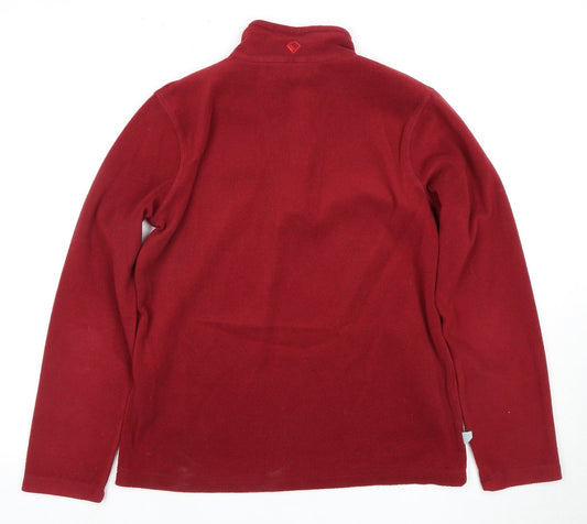 Regatta Women's Red Fleece Pullover Sweatshirt Size 12