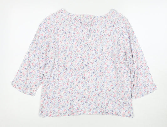 Laura Ashley Women's Floral Blouse, Size 12
