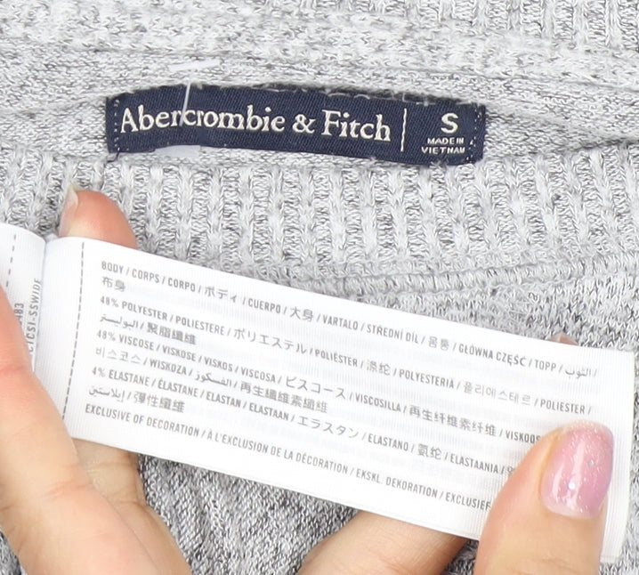 Abercrombie & Fitch Women's Grey Pullover Jumper S