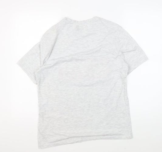 Marvel Men's Grey Medium Comic Print T-Shirt