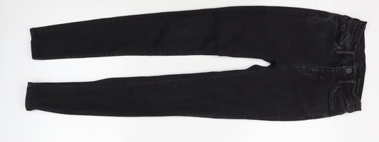Womens UK Size 24 AllSaints Slim Fit Skinny Black Jeans