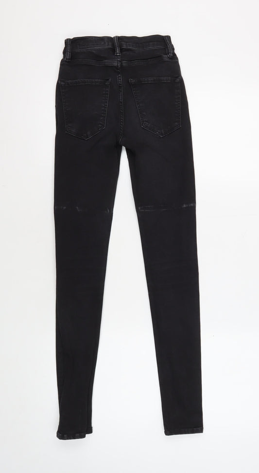 AllSaints Women's Black Skinny Jeans Size 24